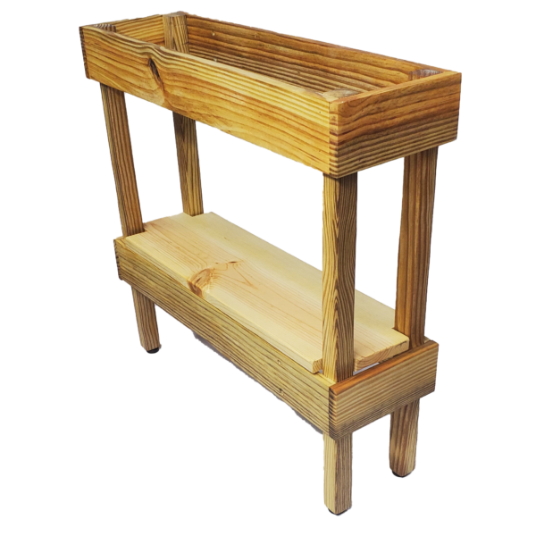 Side-Table-Natural-Wood-Base-One-Shelf