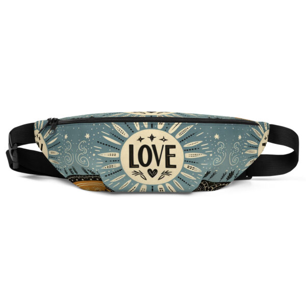 Blue Love Fanny Pack