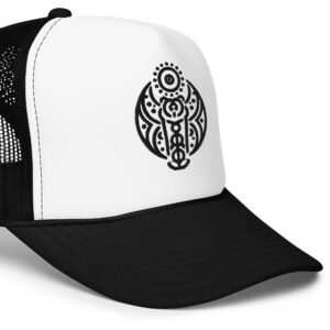 Damien The Shaman Logo Foam Trucker Hat