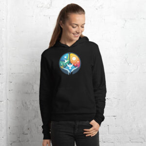 Colorful Peace Sign Unisex Hoodie